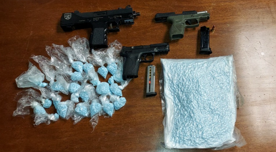 Nine arrested in massive Maryland firearms and fentanyl bust
